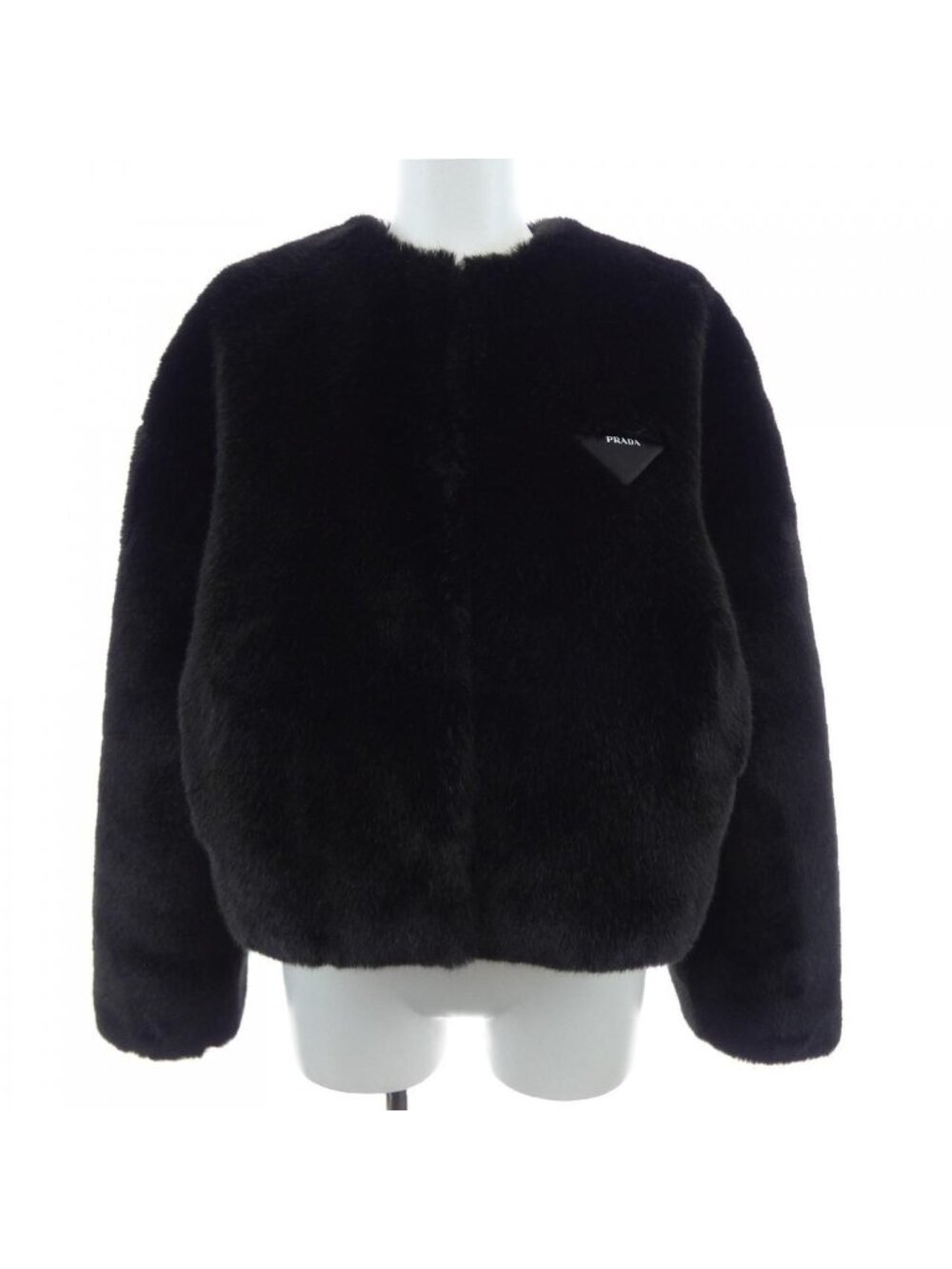 Prada Aspen Boxy Jacket Triangle Logo